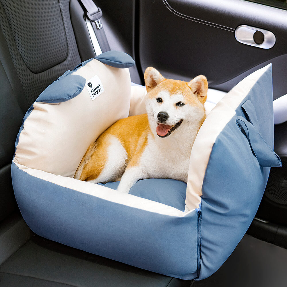 Fun Zootopia Series Travel Safety Cama grande para asiento de coche para perros