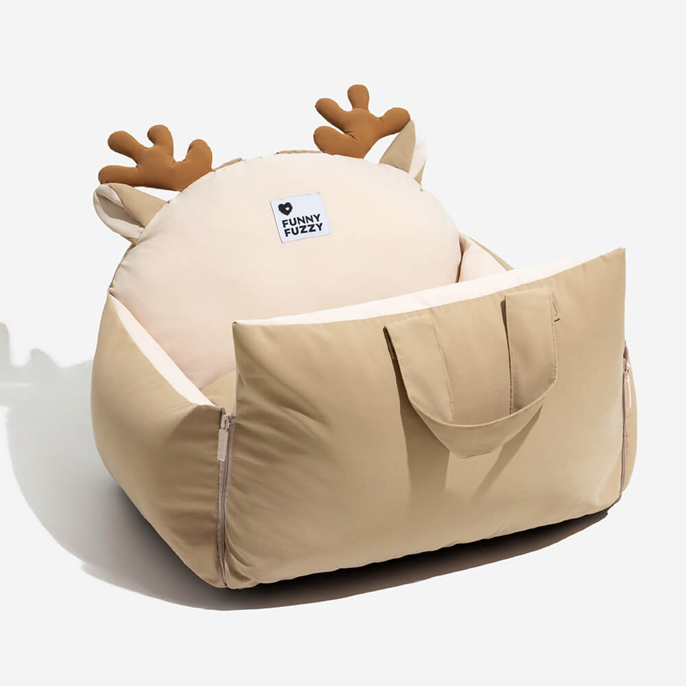 Fun Zootopia Series Travel Safety Cama grande para asiento de coche para perros