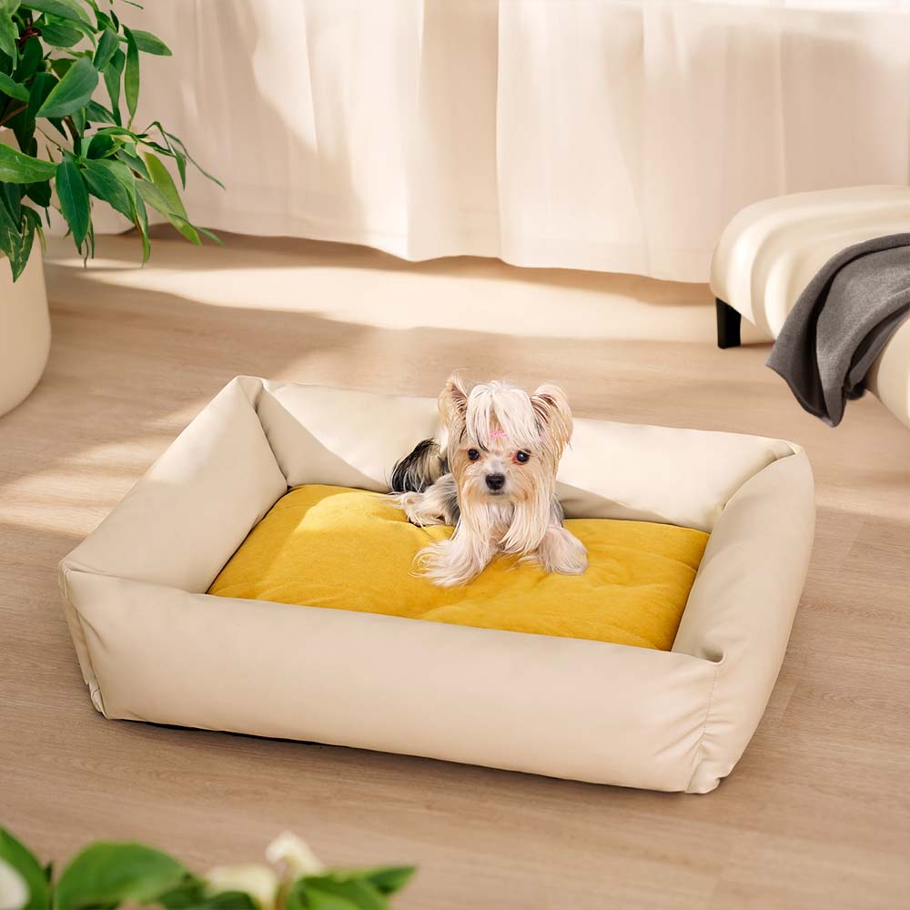 Leathaire Waterproof Cozy Pet Dog Bed