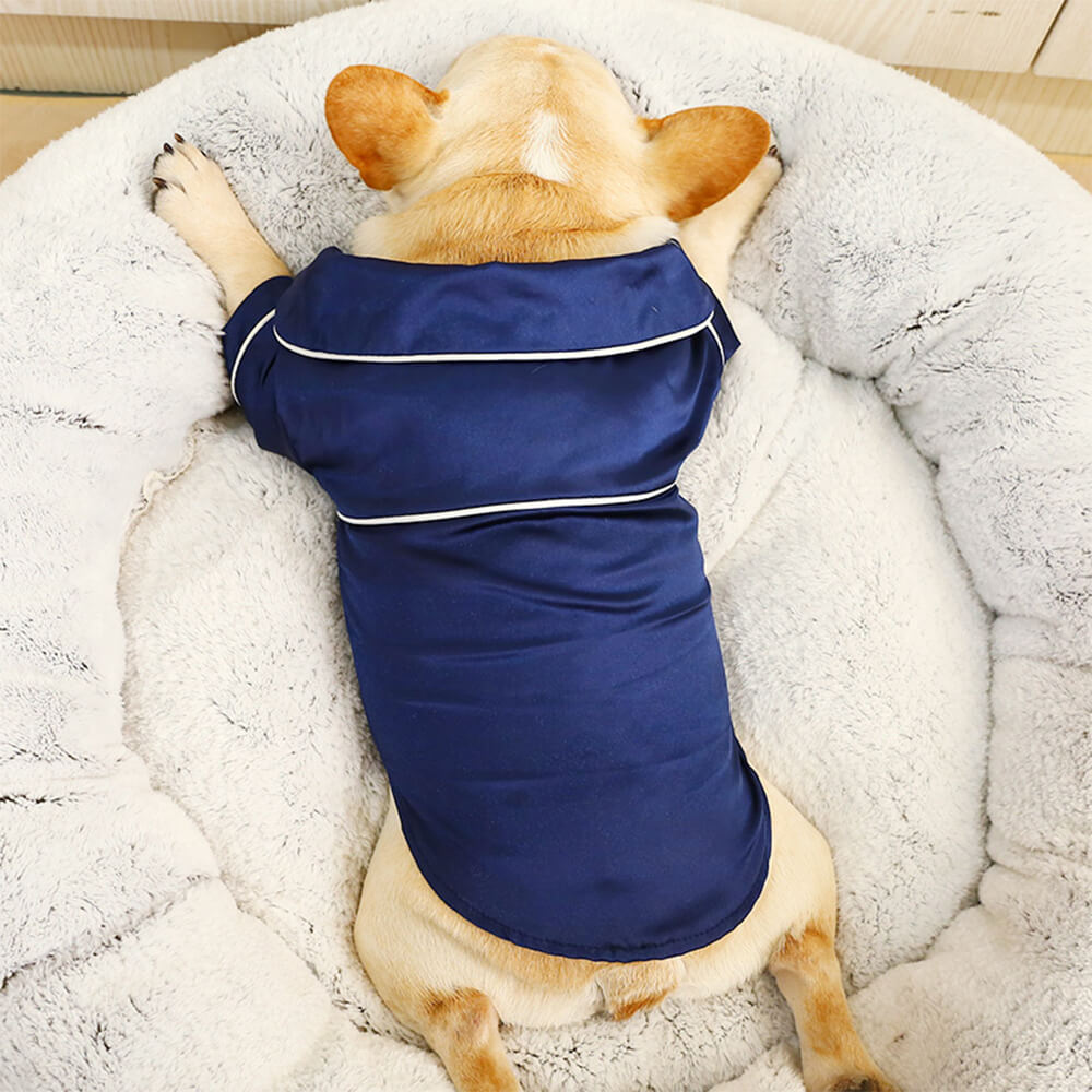 Pyjama assorti fin et confortable résistant aux poils pour chien et propriétaire