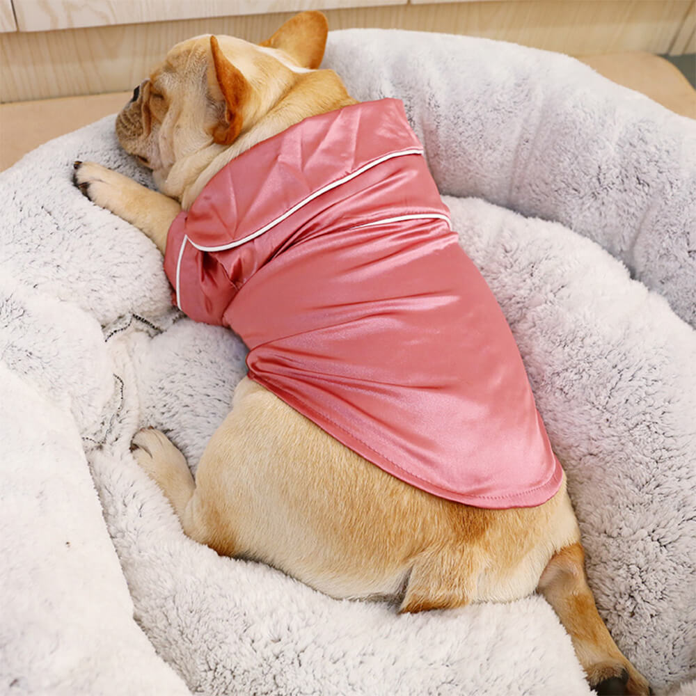 Pyjama assorti fin et confortable résistant aux poils pour chien et propriétaire