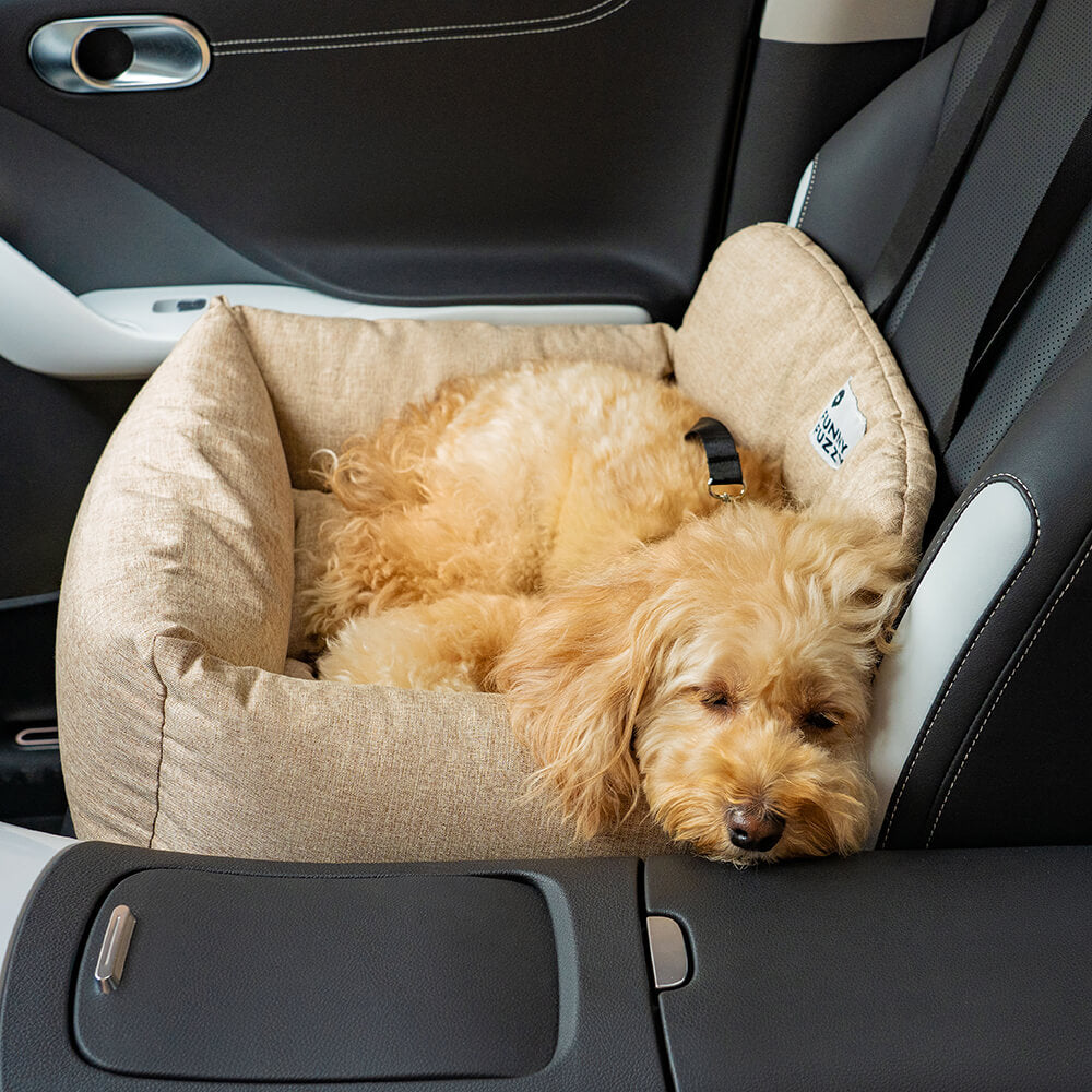 Traversin de voyage entièrement lavable et durable pour siège arrière de voiture pour chien