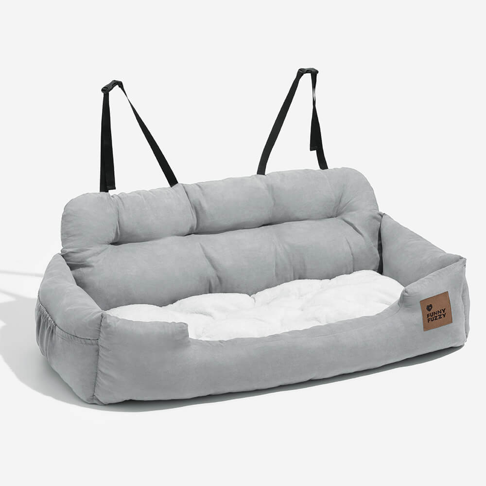 Asiento de coche para cama de perro