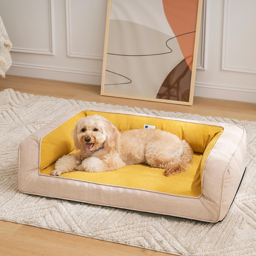 Sofá cama ortopédico cómodo para perros con soporte completo Ultimate Lounger