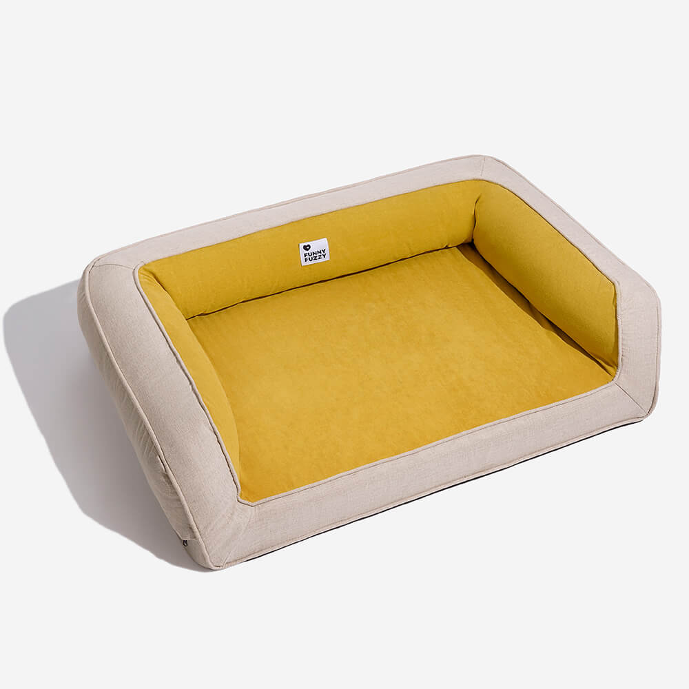 Canapé-lit orthopédique confortable pour chien, support complet, Ultimate Lounger