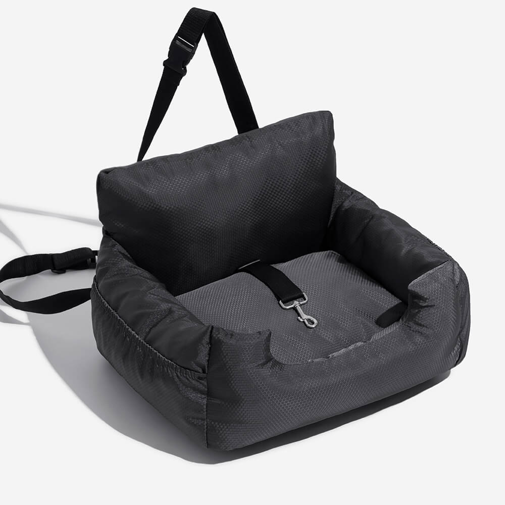 Cama impermeable para asiento de coche para perros con refuerzo de viaje