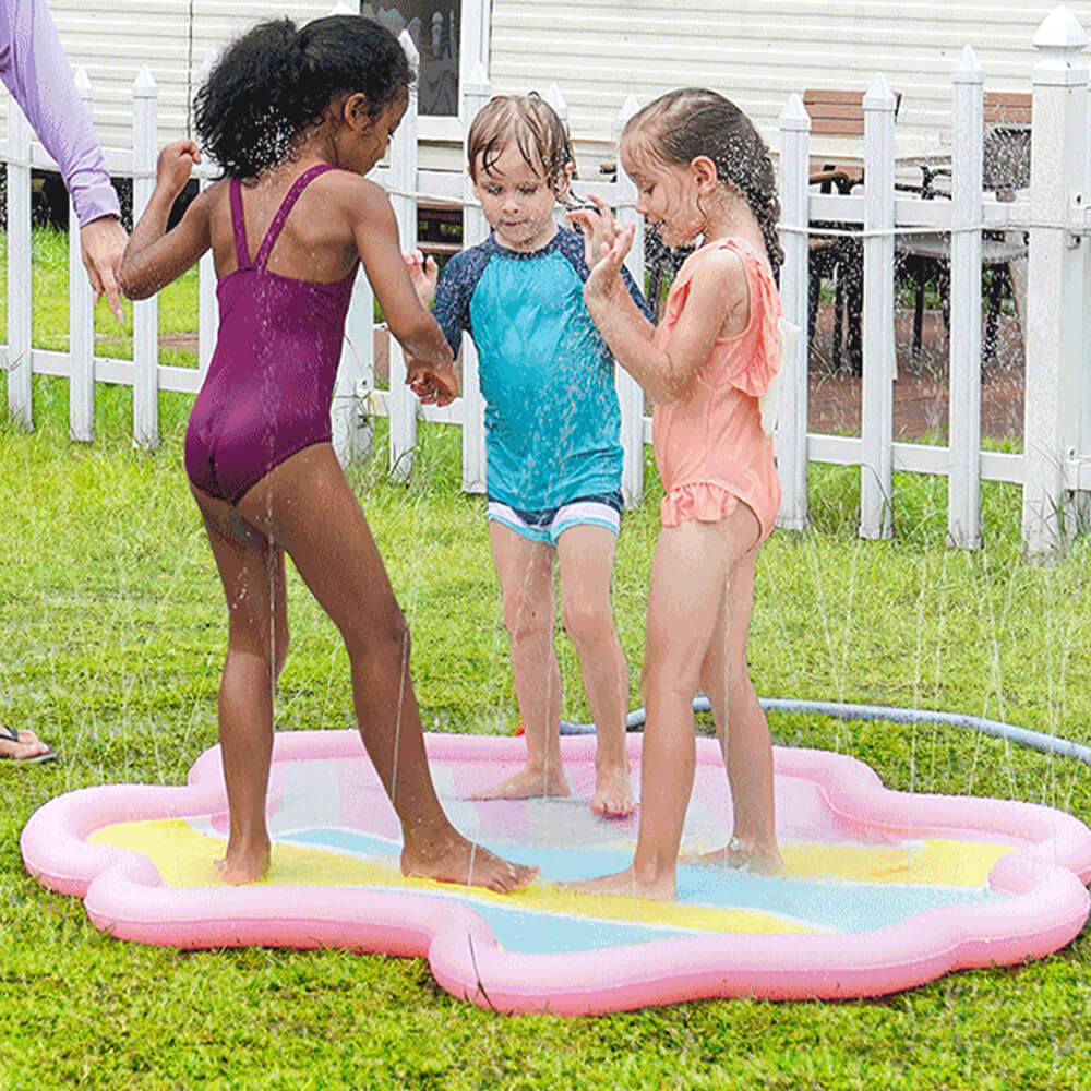 Tapis de jeu pour enfants, crème glacée, arroseur pour chien