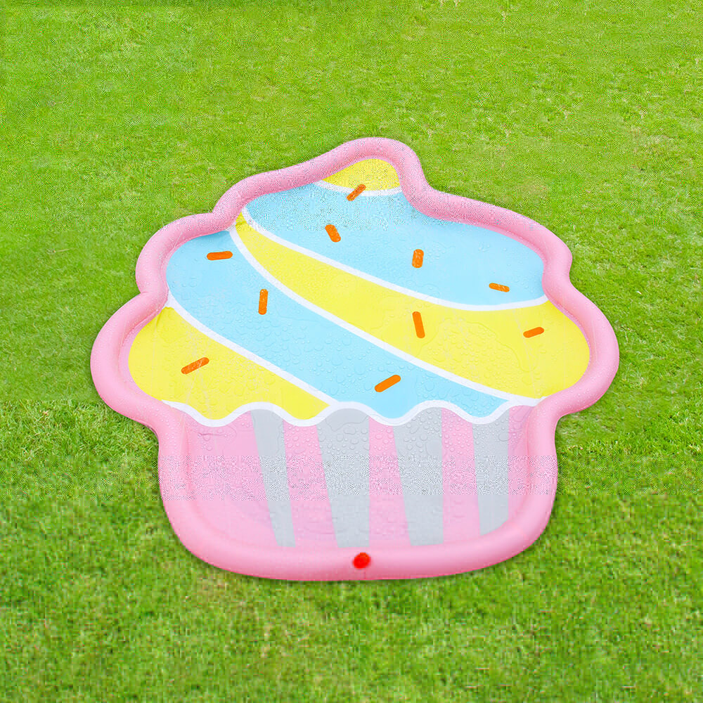 Eiscreme Kinder Spritzspielmatte Hund Sprinkler Pad