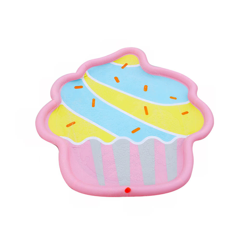 Eiscreme Kinder Spritzspielmatte Hund Sprinkler Pad