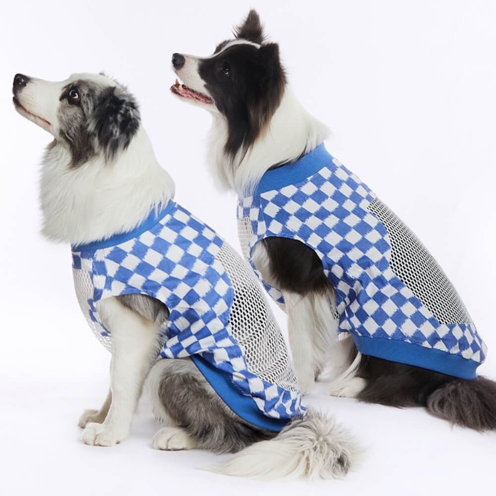 Gilet pour grand chien, respirant, sans manches, à la mode