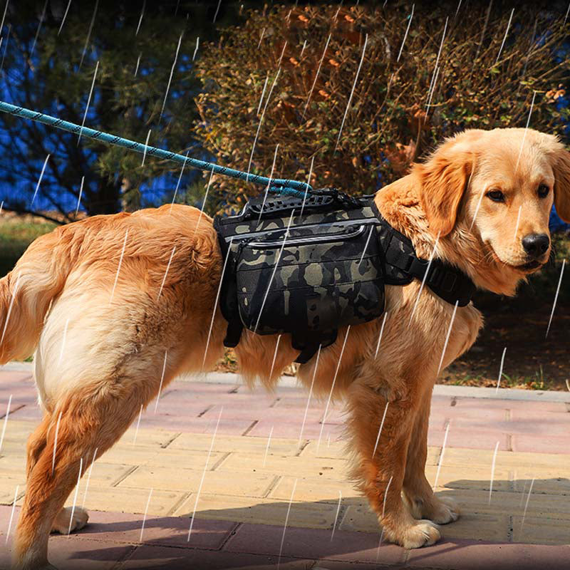 Taktisches Hundegeschirr für große Hunde, selbst verpackt