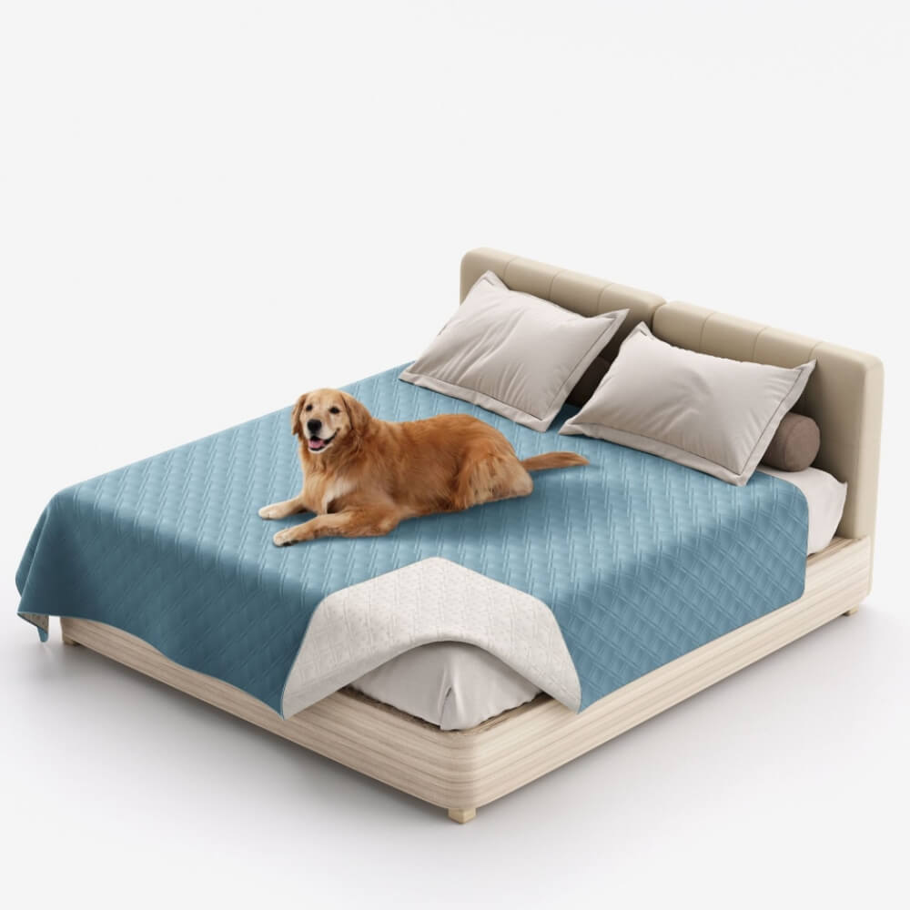 Couverture imperméable multifonctionnelle pour animaux de compagnie, drap plat de protection de matelas