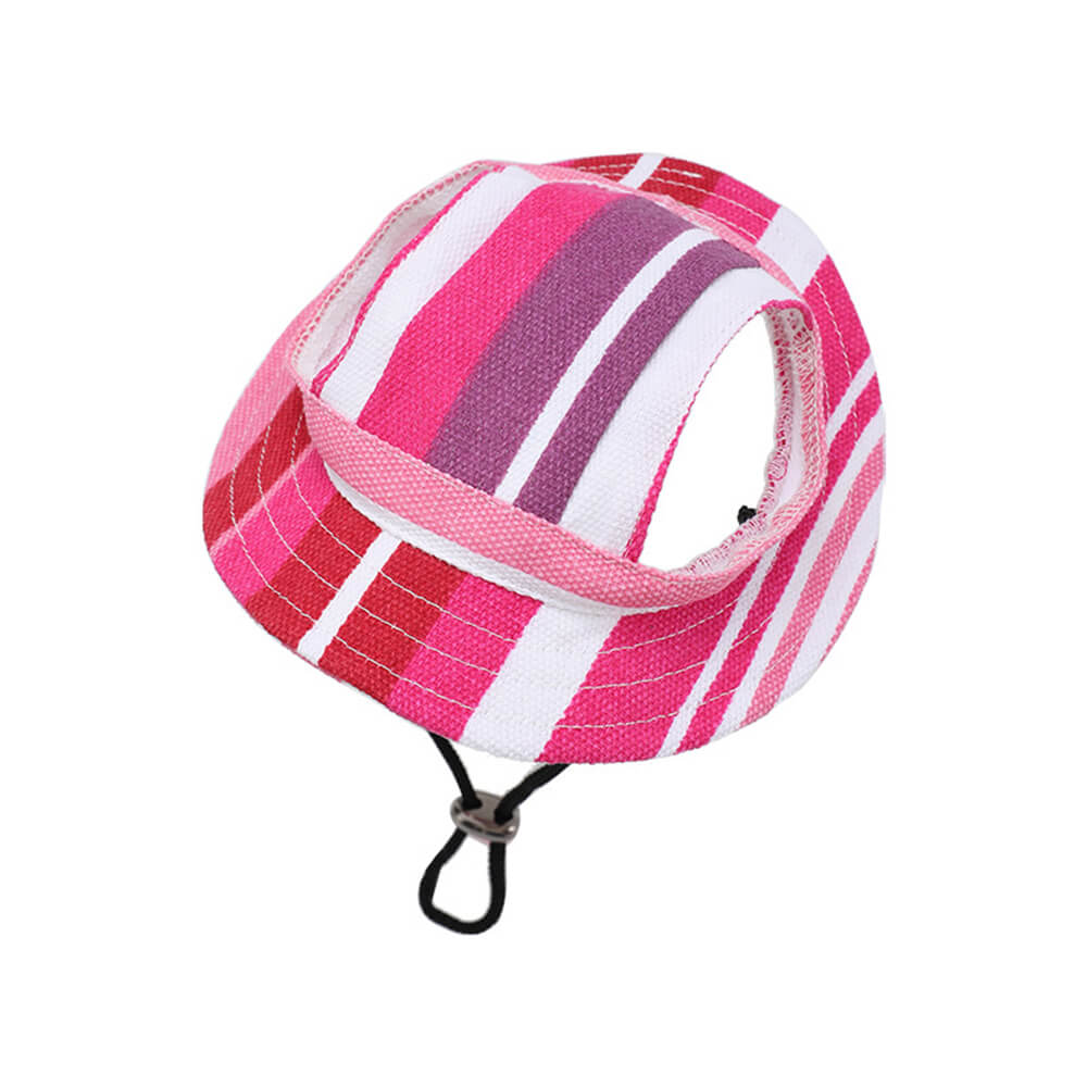 Gorro para deportes al aire libre con agujeros para las orejas, gorra ajustable con protección solar para perros