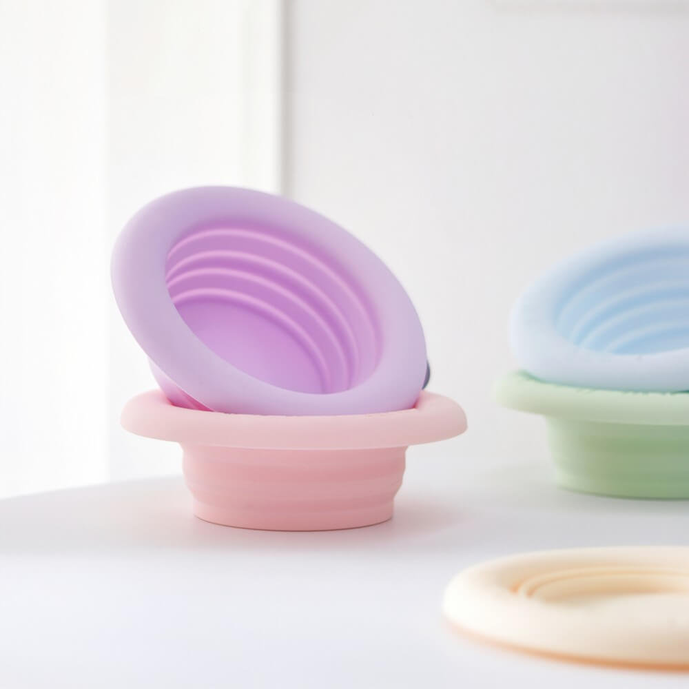 Pet Folding Bowl Portable Silicone Bowl