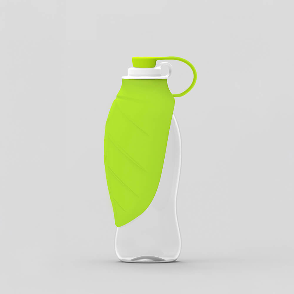 Portable Leaf-Shaped Outdoor Travel Water Dispenser Dog Water Bottle