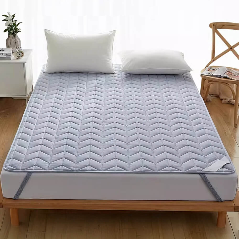 Pure Cotton Breathable Comfortable Non-Slip Mattress Topper