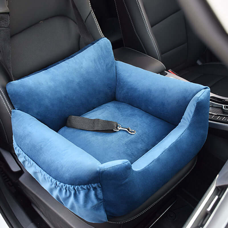 Cama de viaje para mascotas de seguridad extraíble Cama grande para asiento de coche para perros