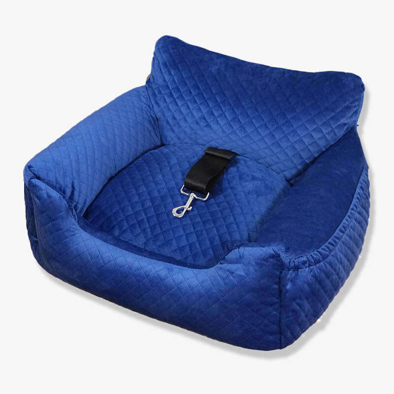 Cama de viaje para mascotas de seguridad extraíble Cama grande para asiento de coche para perros