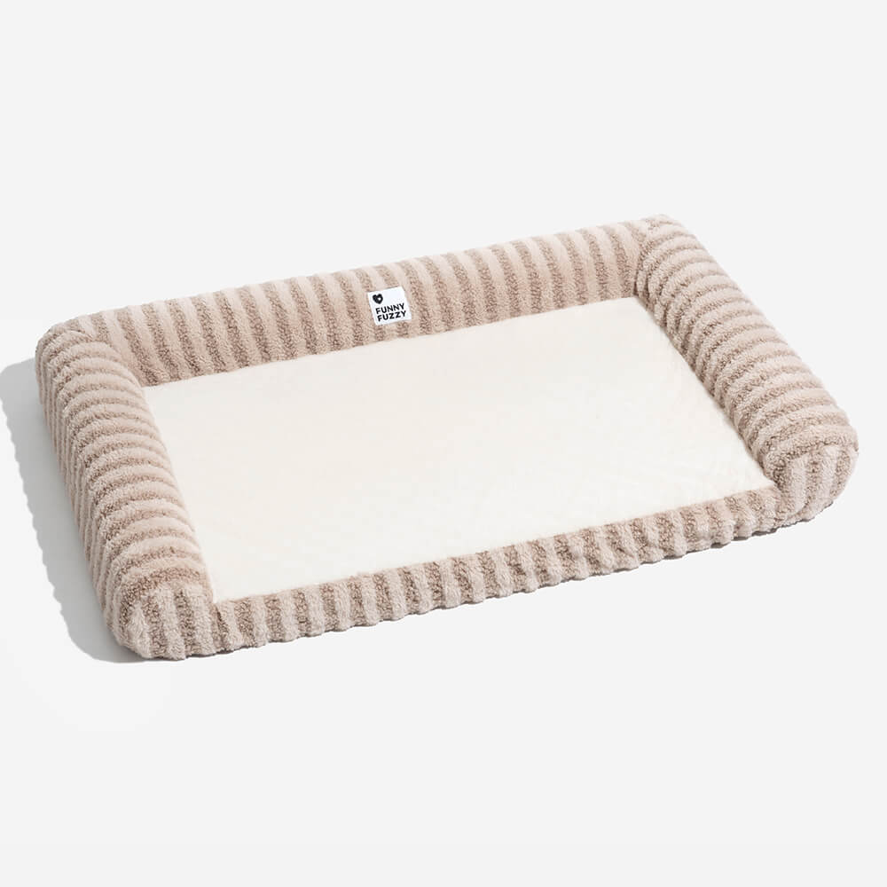 Cama grande para perros grande y esponjosa de lujo con soporte completo para aliviar la ansiedad