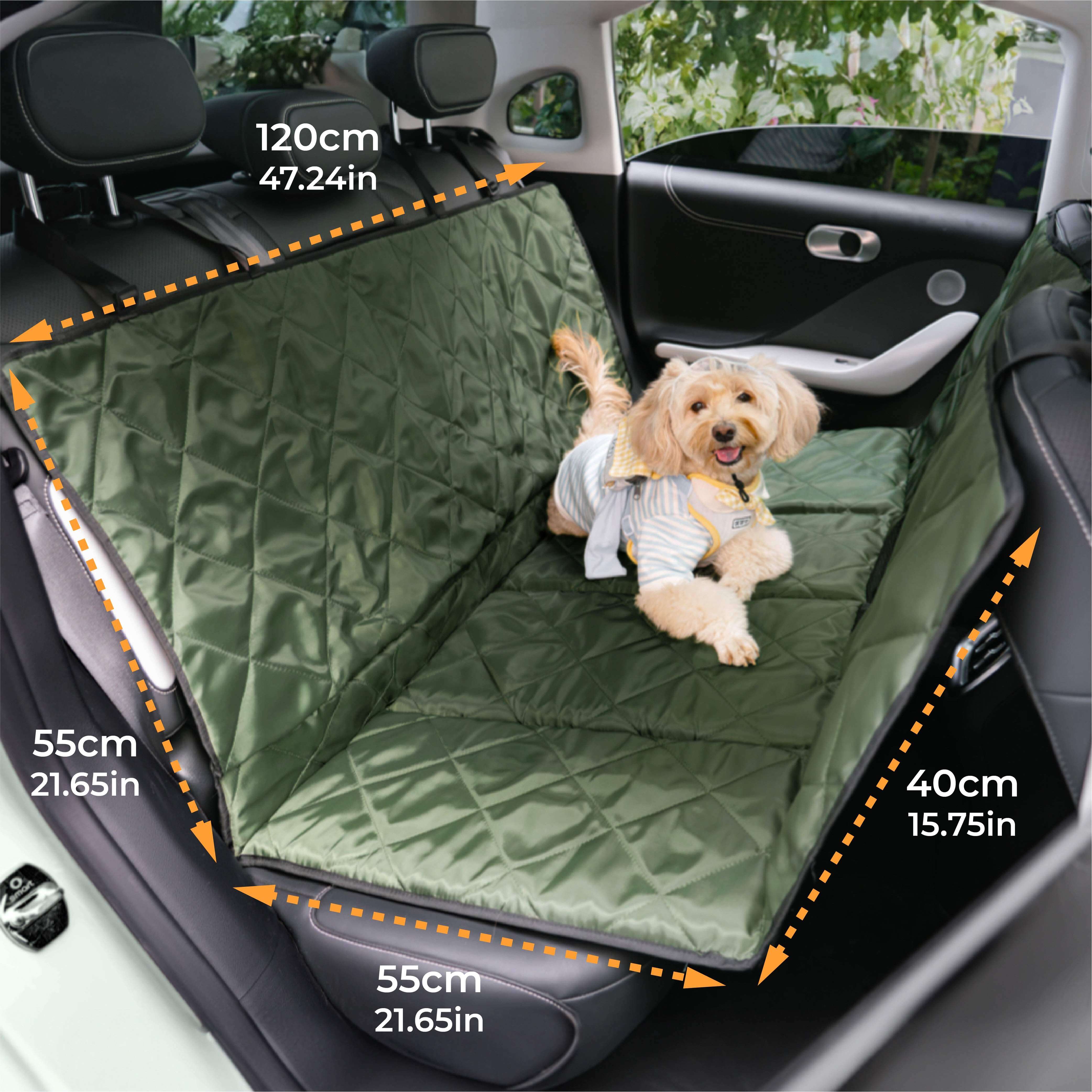 Lit de siège arrière de voiture pliable pour chien, portable et imperméable, voyage