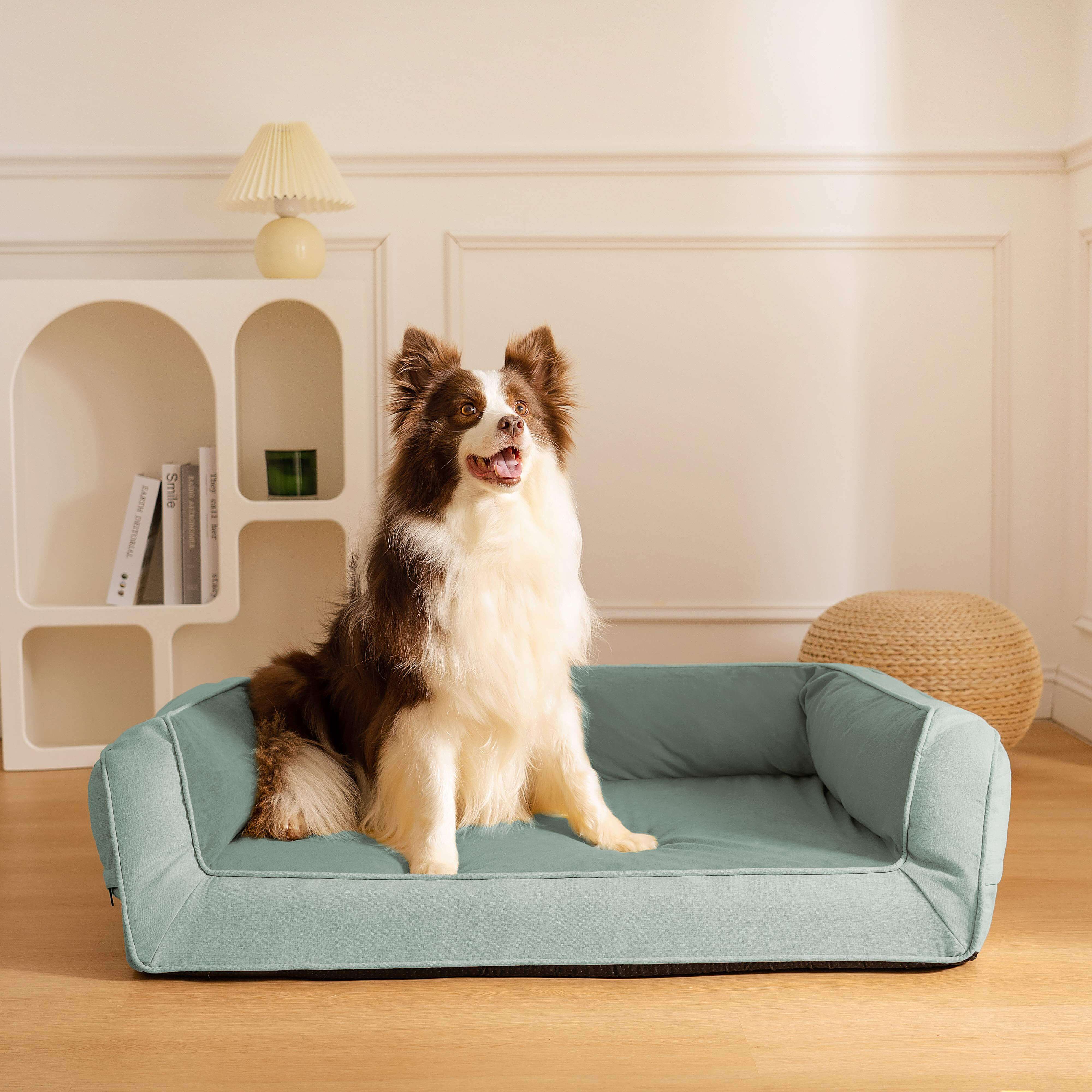 Canapé-lit orthopédique confortable pour chien, support complet, Ultimate Lounger