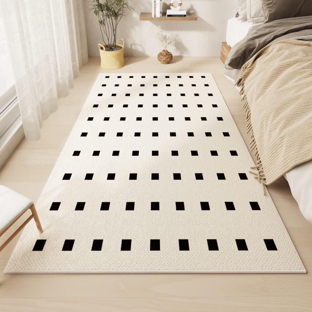 Non-Slip Modern Geometric Pattern Waterproof Rug