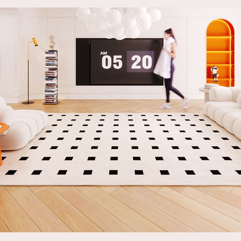 Non-Slip Modern Geometric Pattern Waterproof Rug