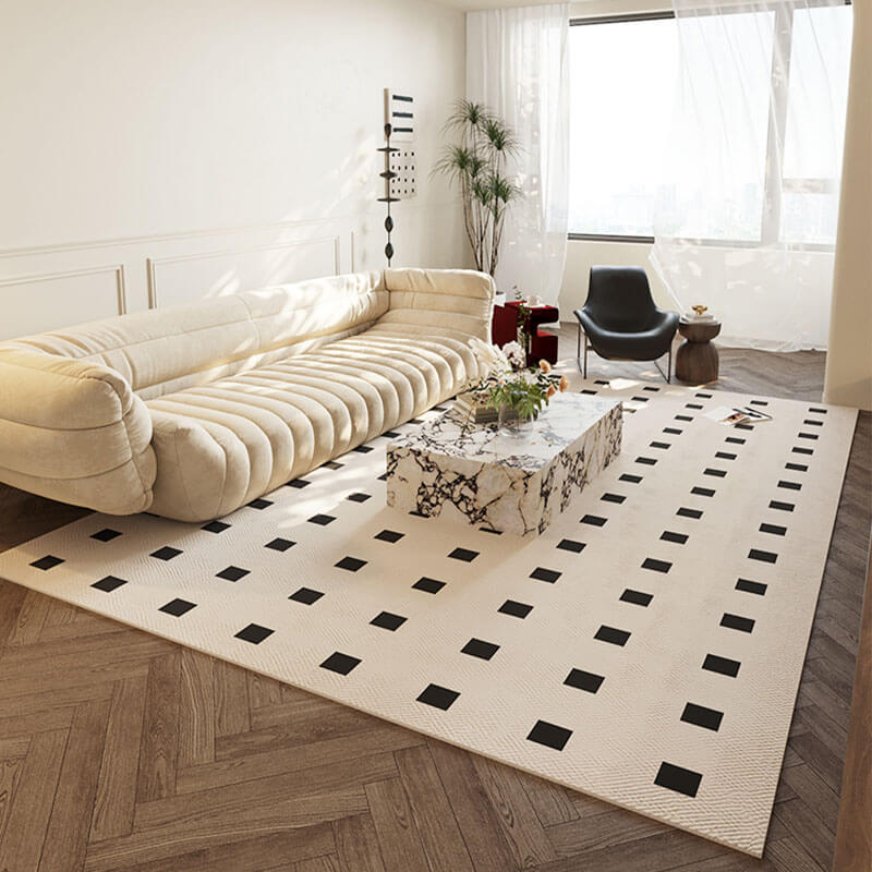 Non-Slip Modern Geometric Pattern Waterproof Rug