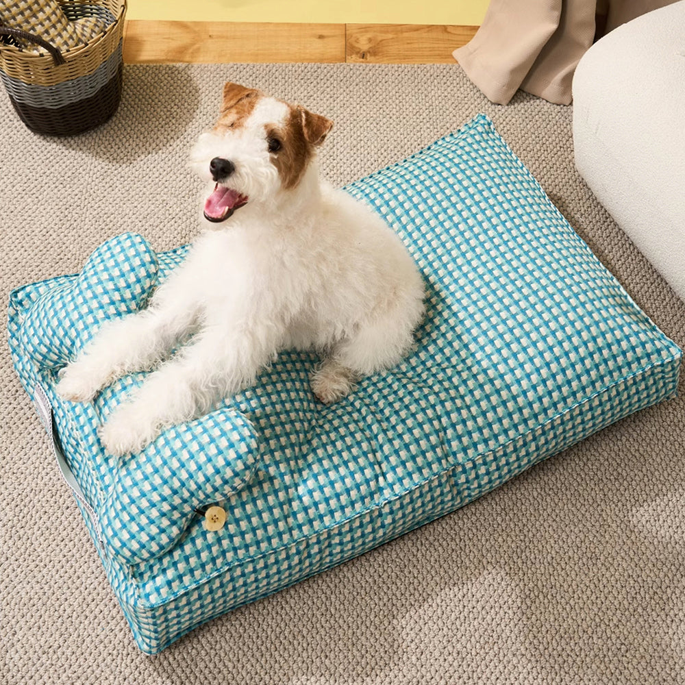 Cama calmante para perros Sweet Dreams con forma de gofre