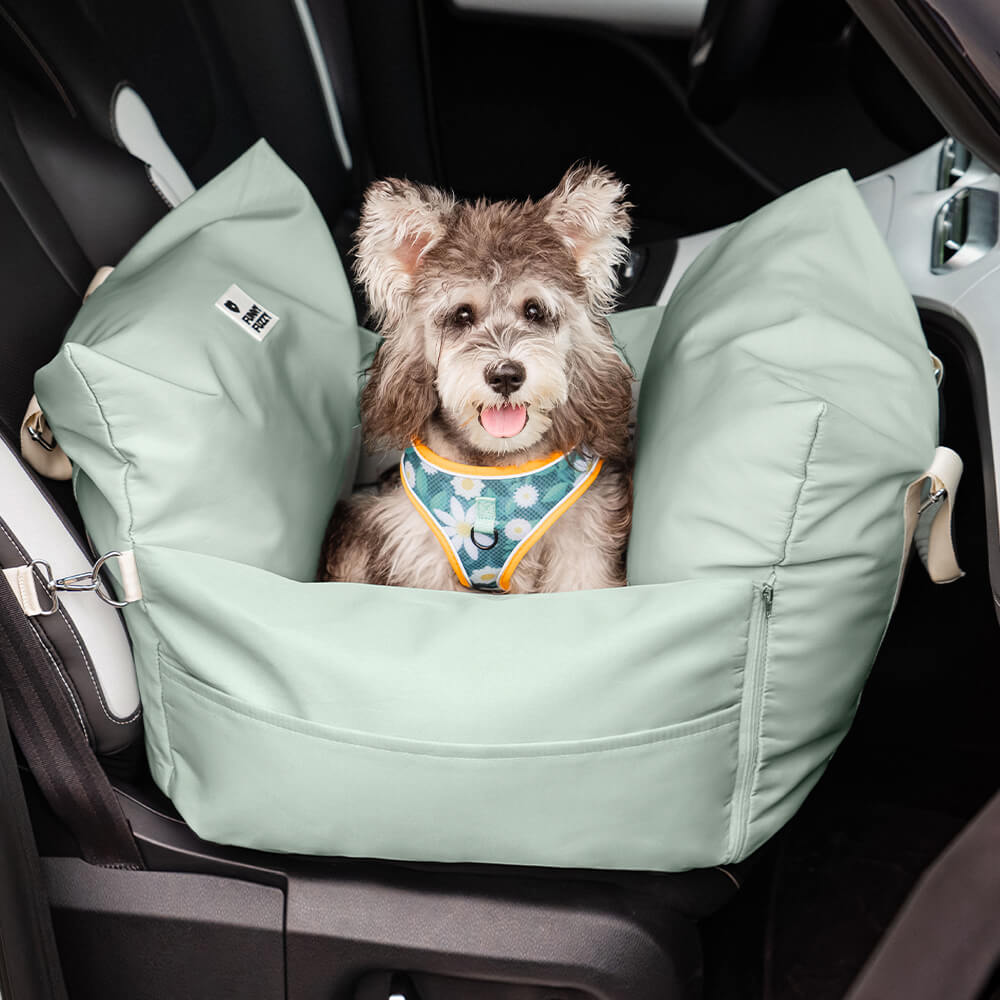 Letto per seggiolino auto per cani - Prima classe