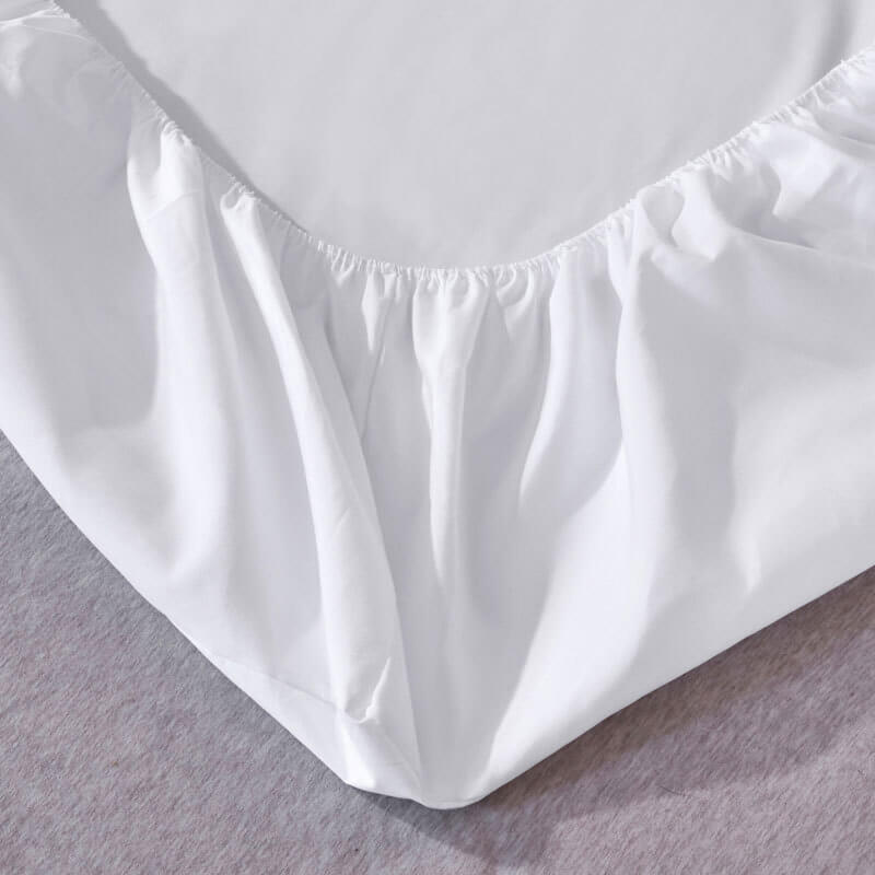 Ensemble de draps-housses confortables, imperméables et doux pour la peau