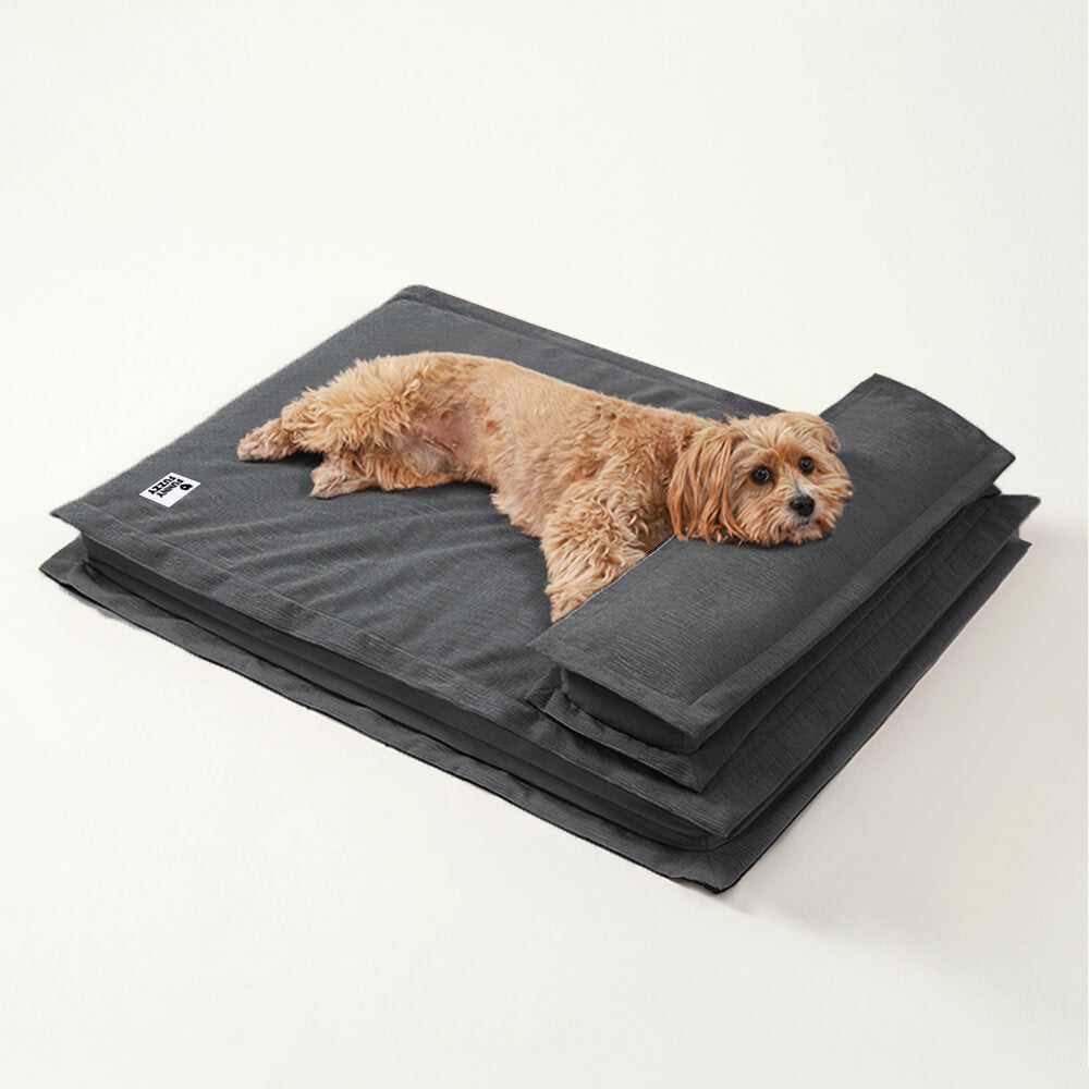 Anti-Anxiety with Sponge Support Deep Sleeping Dog Bed