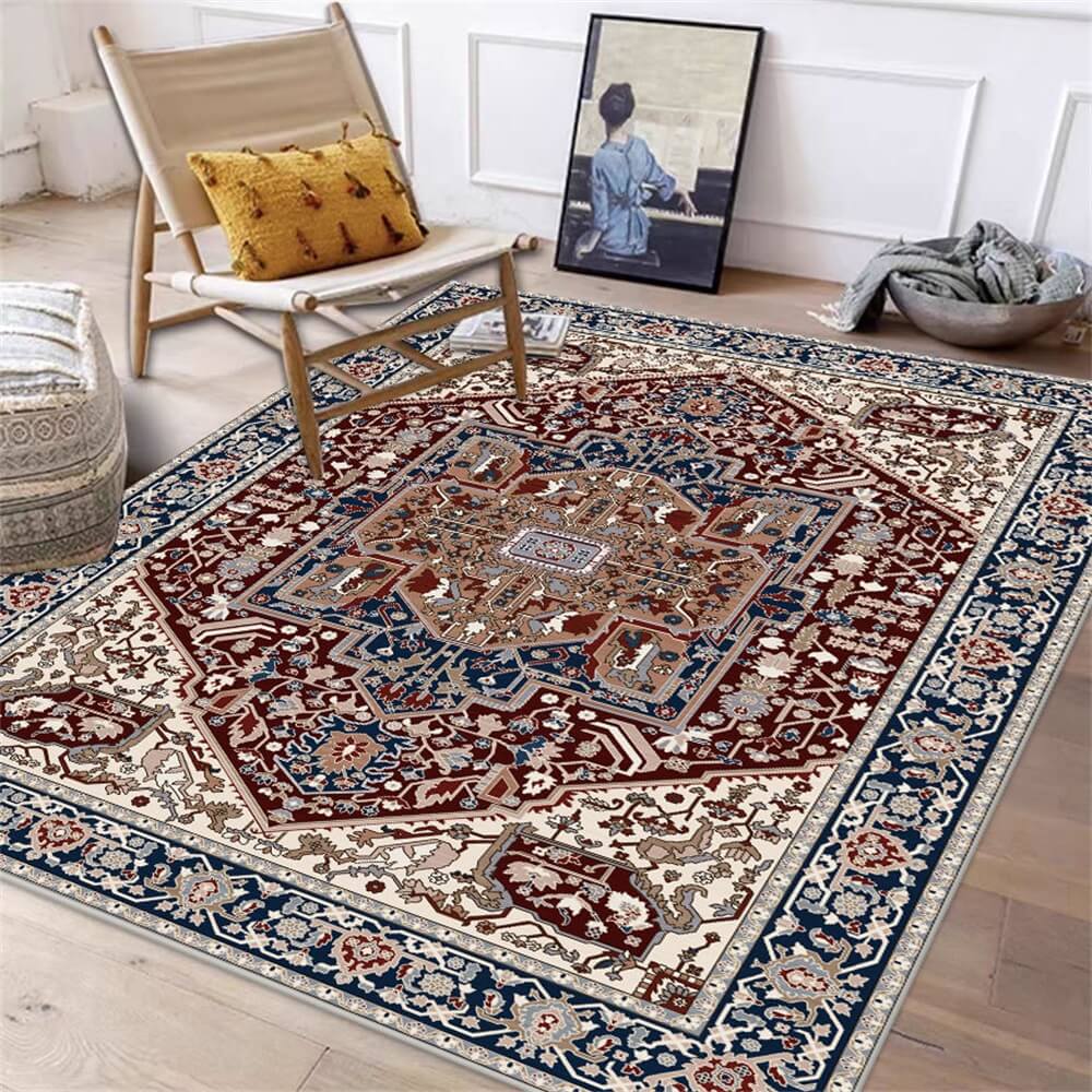 Tapis classique en velours cristal – Confort parfait pour vos animaux de compagnie et votre maison.