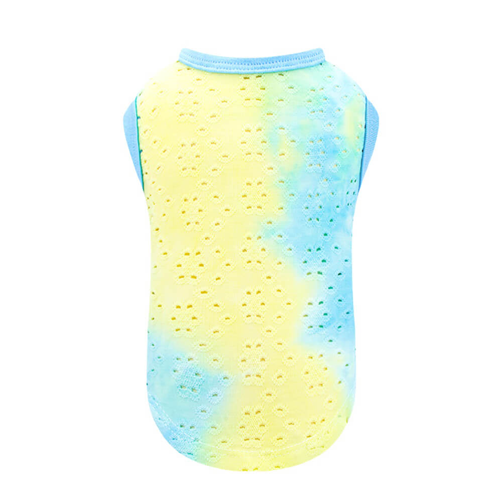 Tie-Dye Dog Tank Top - Lightweight and Stylish Summer Wear