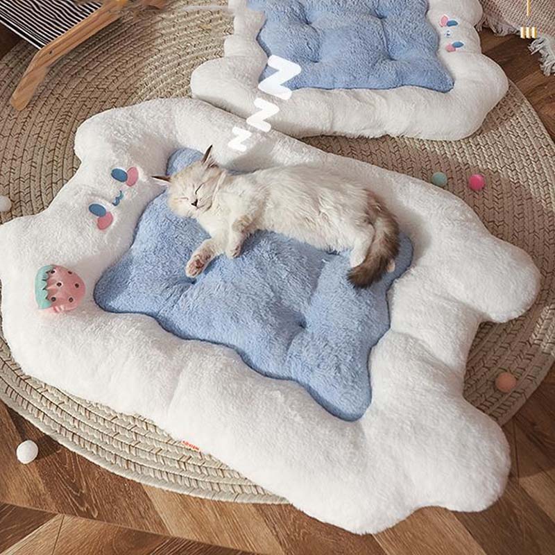 Lit coussin mignon pour chat et chien à fourrure