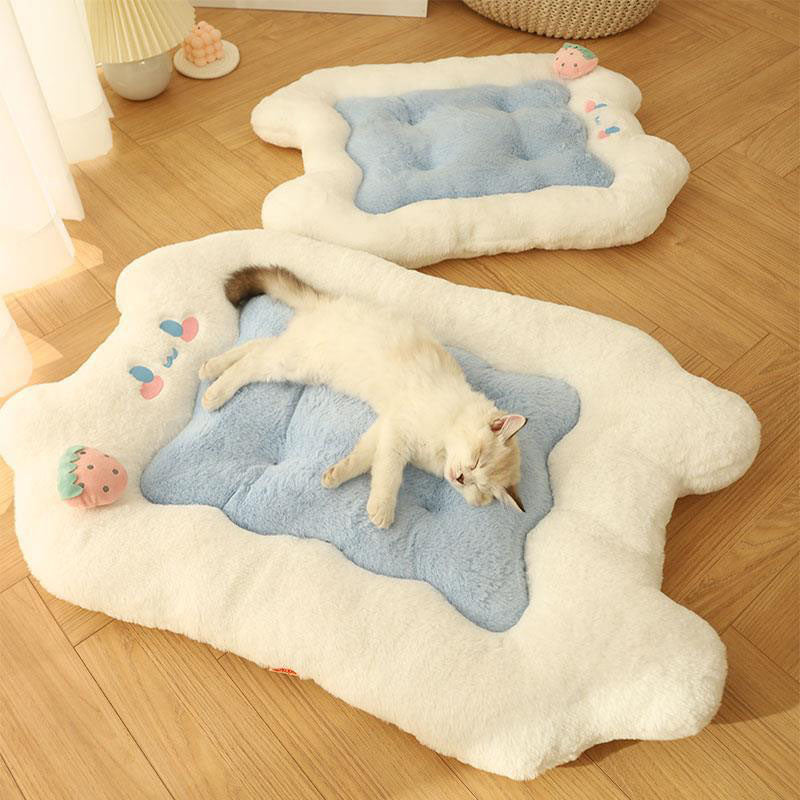 Lit coussin mignon pour chat et chien à fourrure