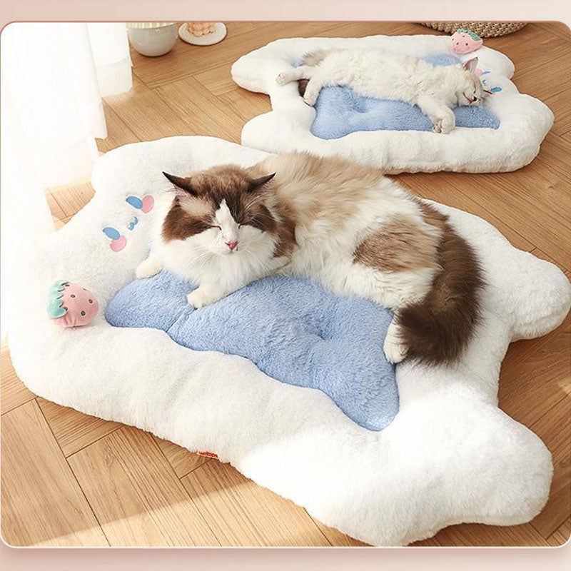 Lit coussin mignon pour chat et chien à fourrure