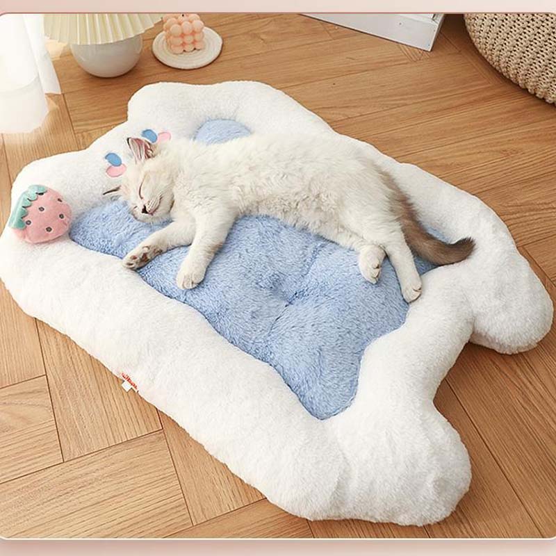 Lit coussin mignon pour chat et chien à fourrure