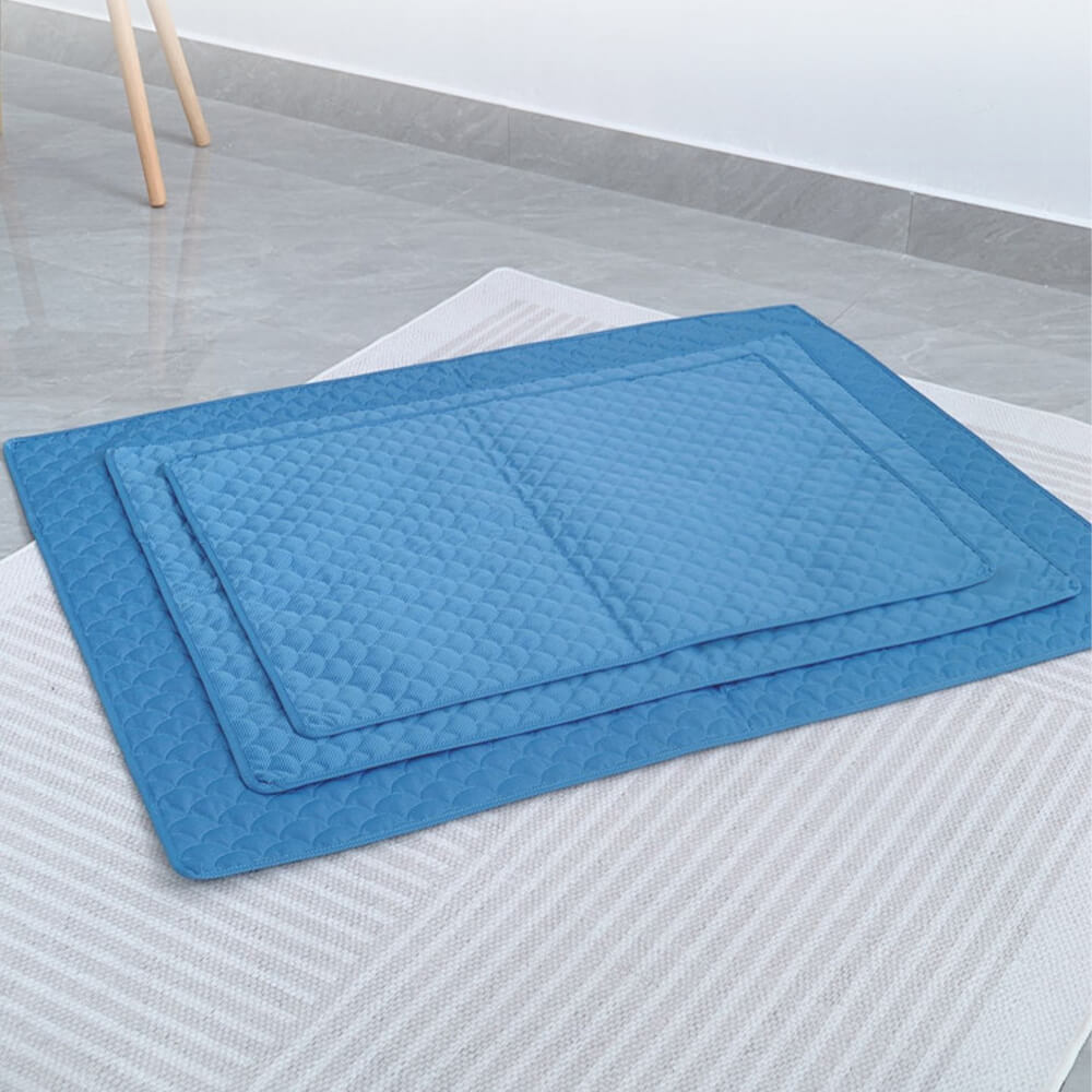 Tapis de refroidissement imperméable double face pour animaux de compagnie