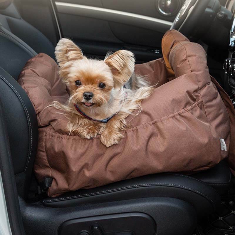 Fashion Waterproof Designer Pet Carrier Bag Safety Dog Car Seat Bed