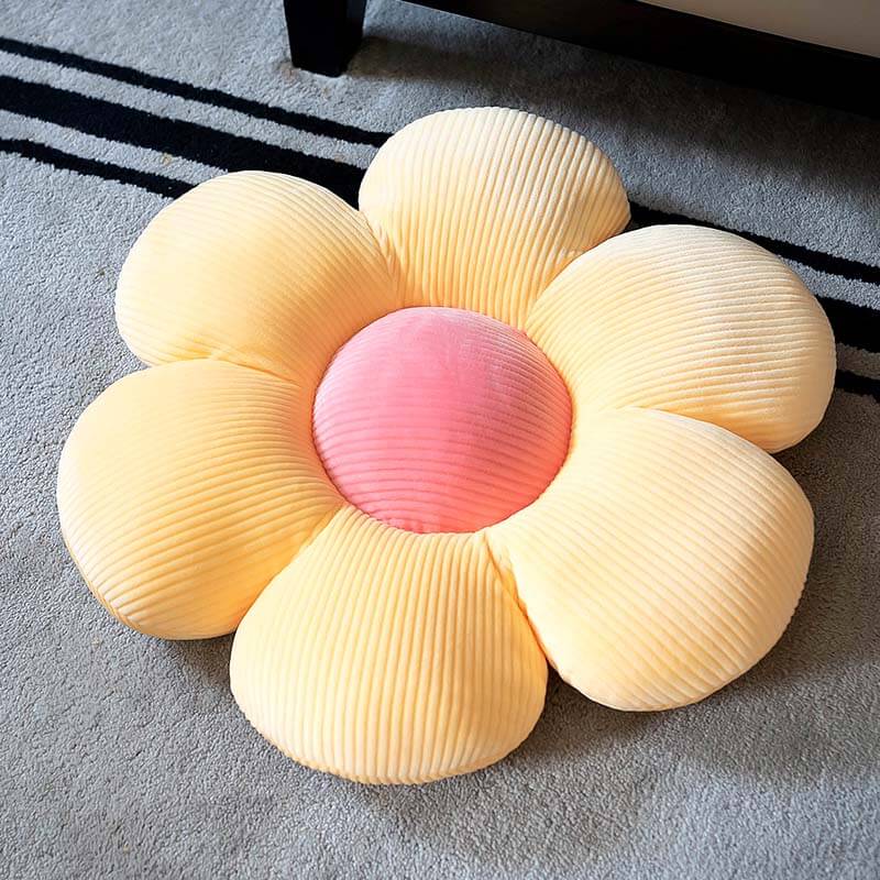 Cojines de sofá con forma de flor, almohada, decoración de habitación