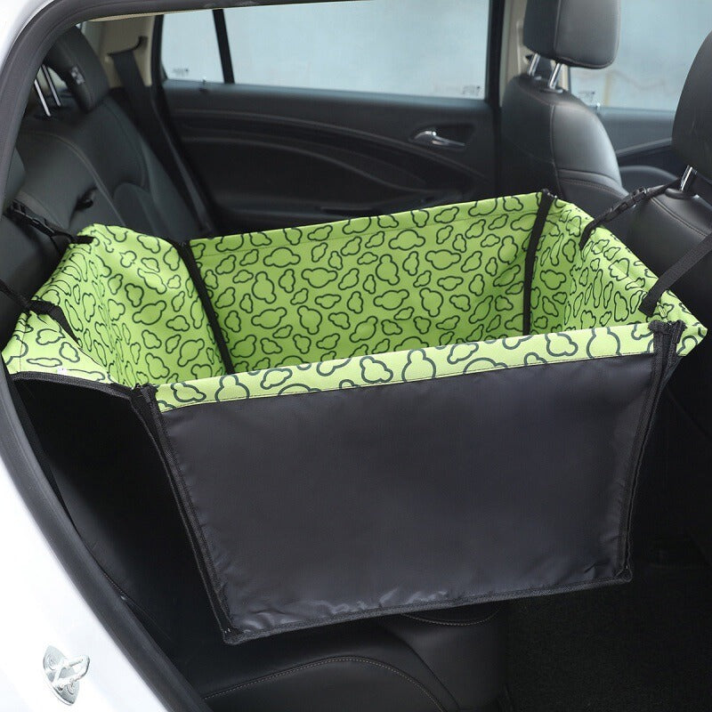 Funda para asiento de coche para perros impermeable, gruesa y plegable