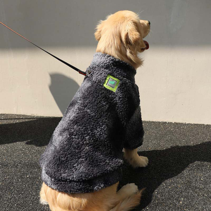 Manteaux de veste pour chien à fourrure tie-dye