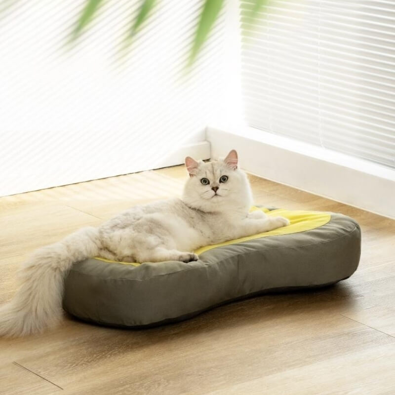 Tapis de couchage extra épais pour animaux de compagnie, horloge, lit pour chien et chat