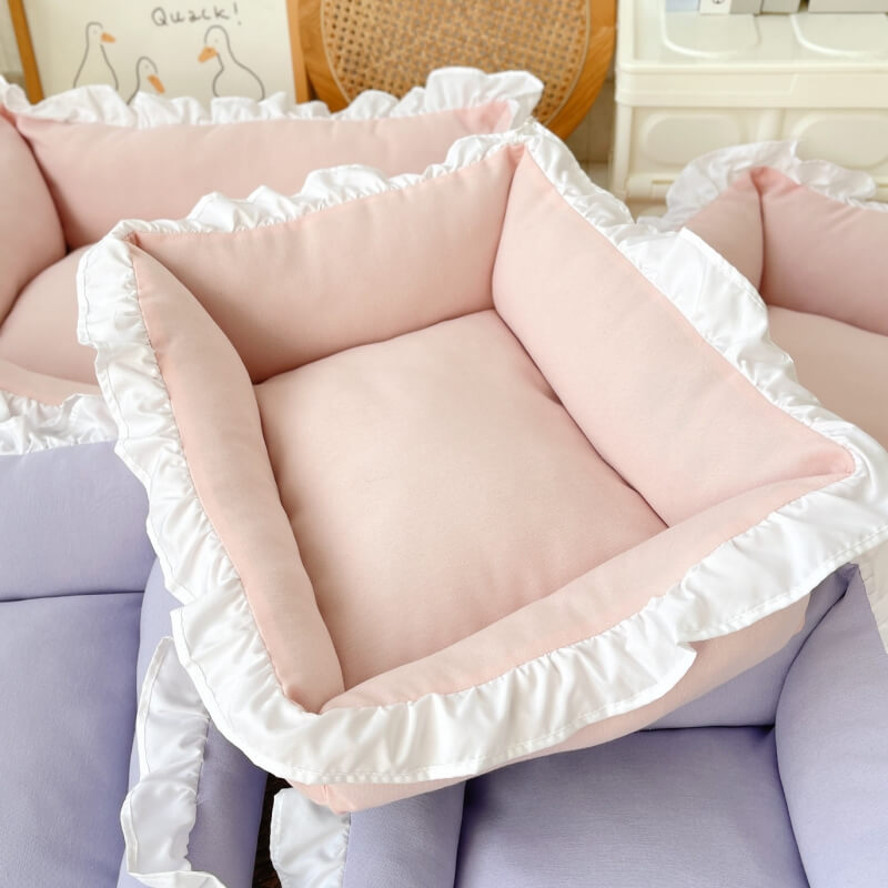 Soft Waxy Cute Pet Bed Integrated Dog & Cat Bed