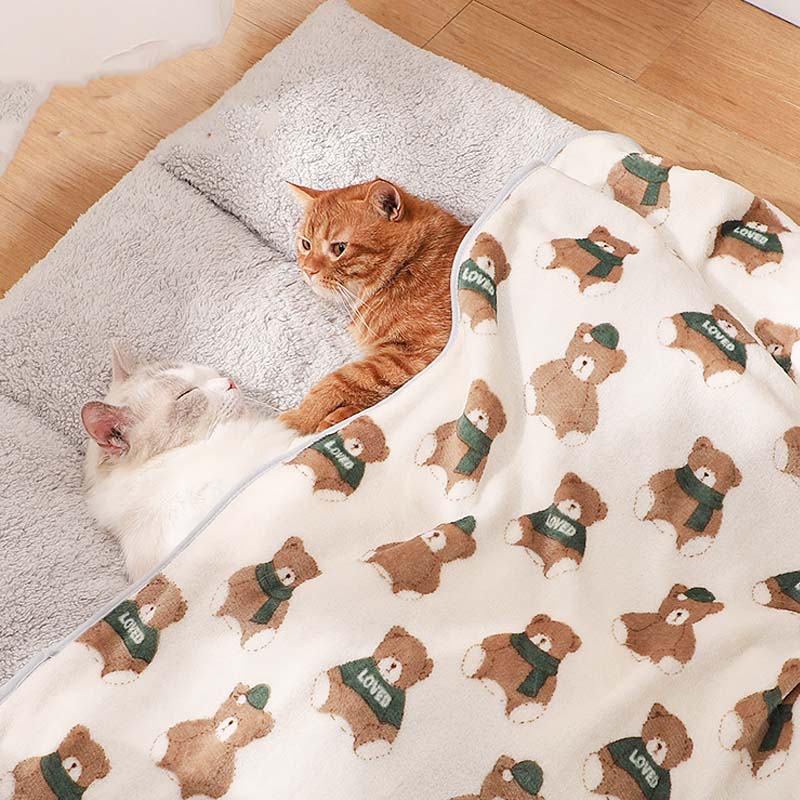 Pet Blanket Super Soft Cat Kneading Blanket