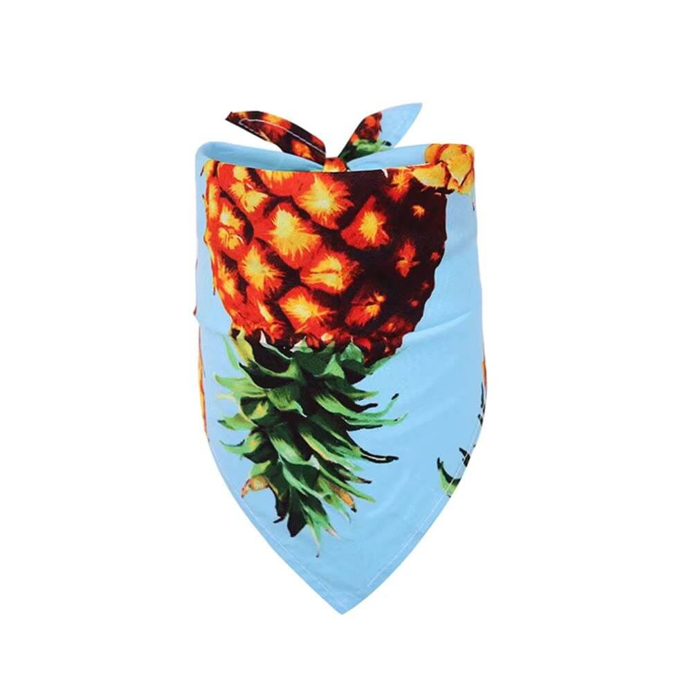 Pet cat and dog accessories fruit style multiple optional triangle bandana bib