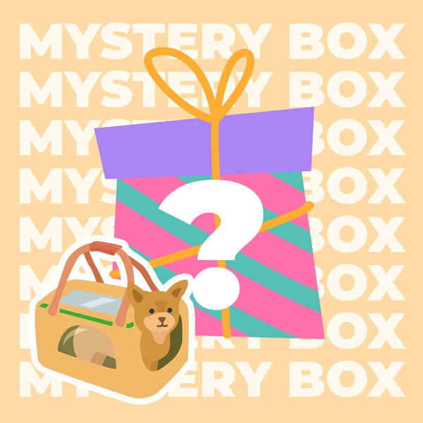 Kit da viaggio sicuro per cani entro 15 kg - $ 220 Value Mystery Box