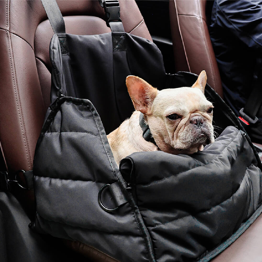 Porte-siège d'auto multifonction pour chien - Triangle