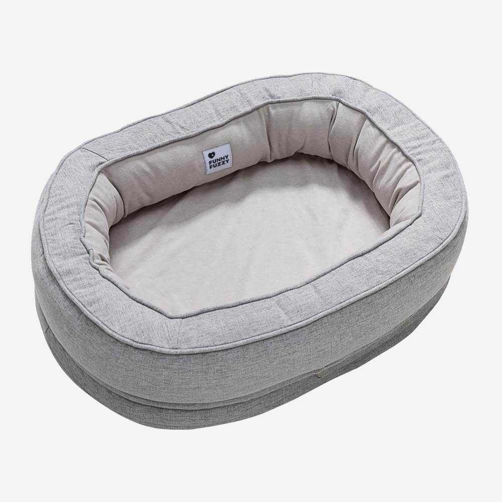 Lit orthopédique moelleux pour chien Donut